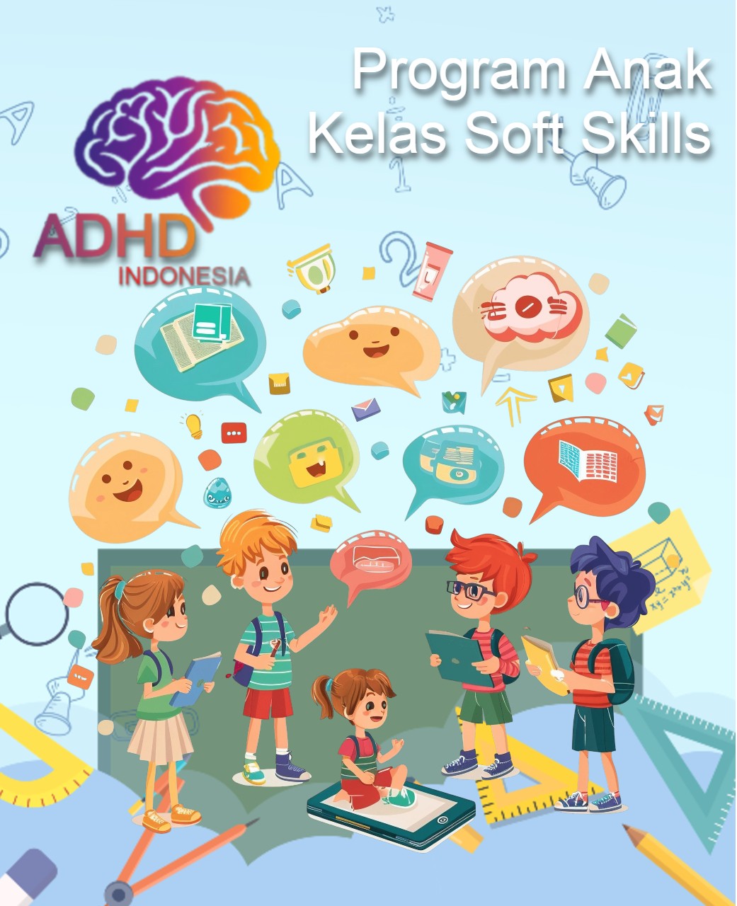 Program ADHD Indonesia Kabupaten Gorontalo Kelas Soft Skills Anak ADHD