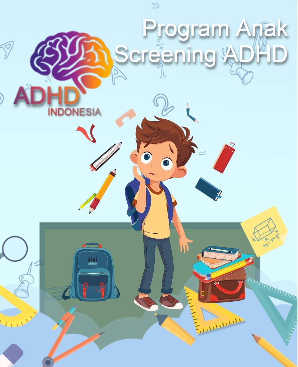 Program ADHD Indonesia Kabupaten Gorontalo Screening ADHD Non-Diagnostik